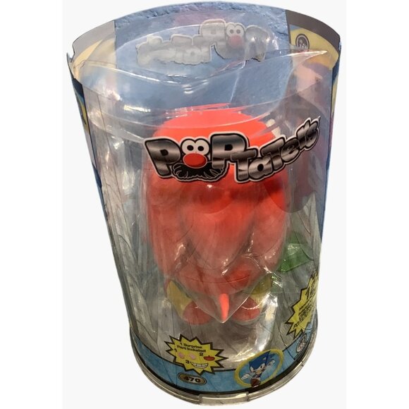 Knuckles Sonic The Hedgehog Poptaters Mr. Potato Head Toy Figure NO RING - Picture 3 of 4